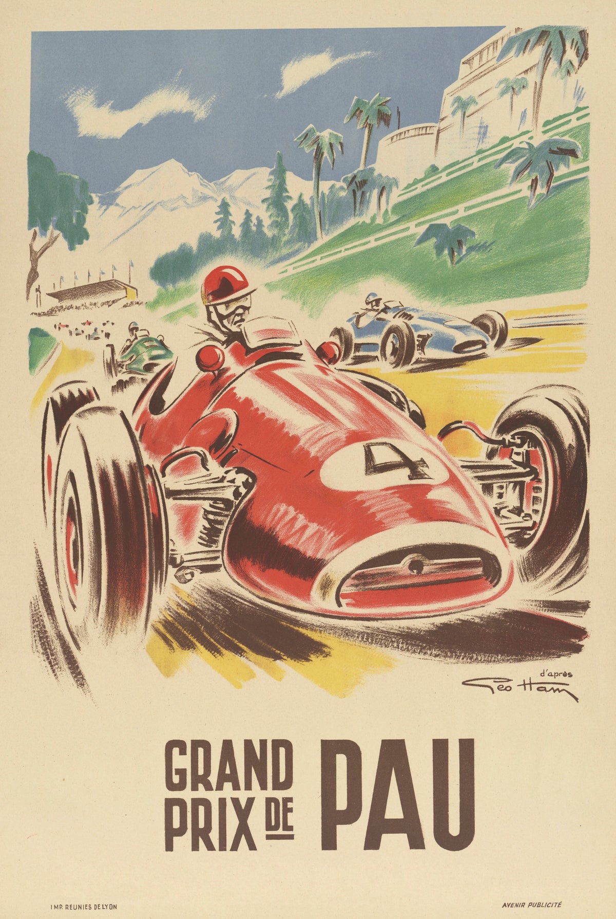 Georges Hamel - Grand prix de Pau (1950)