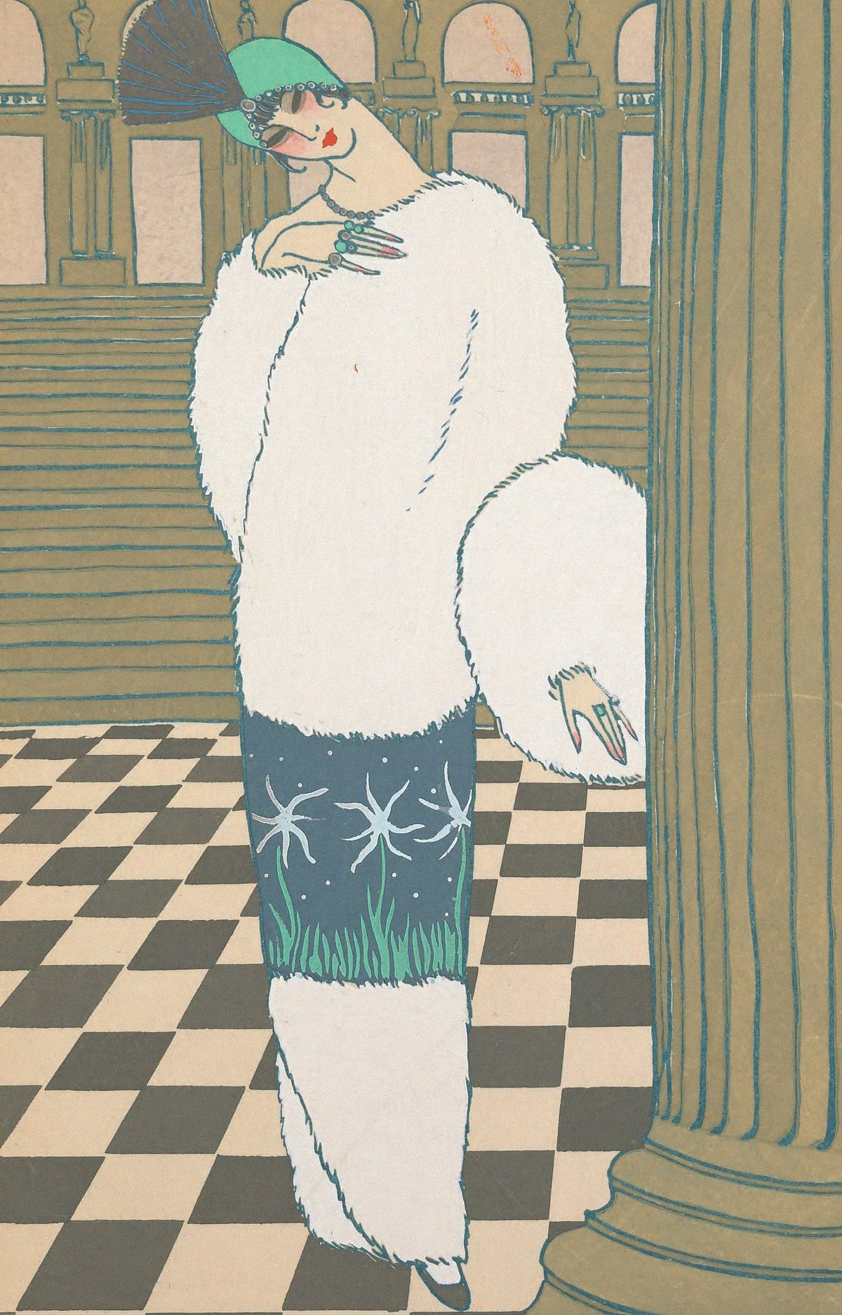 Georges Lepape - Les Hermines (1912)