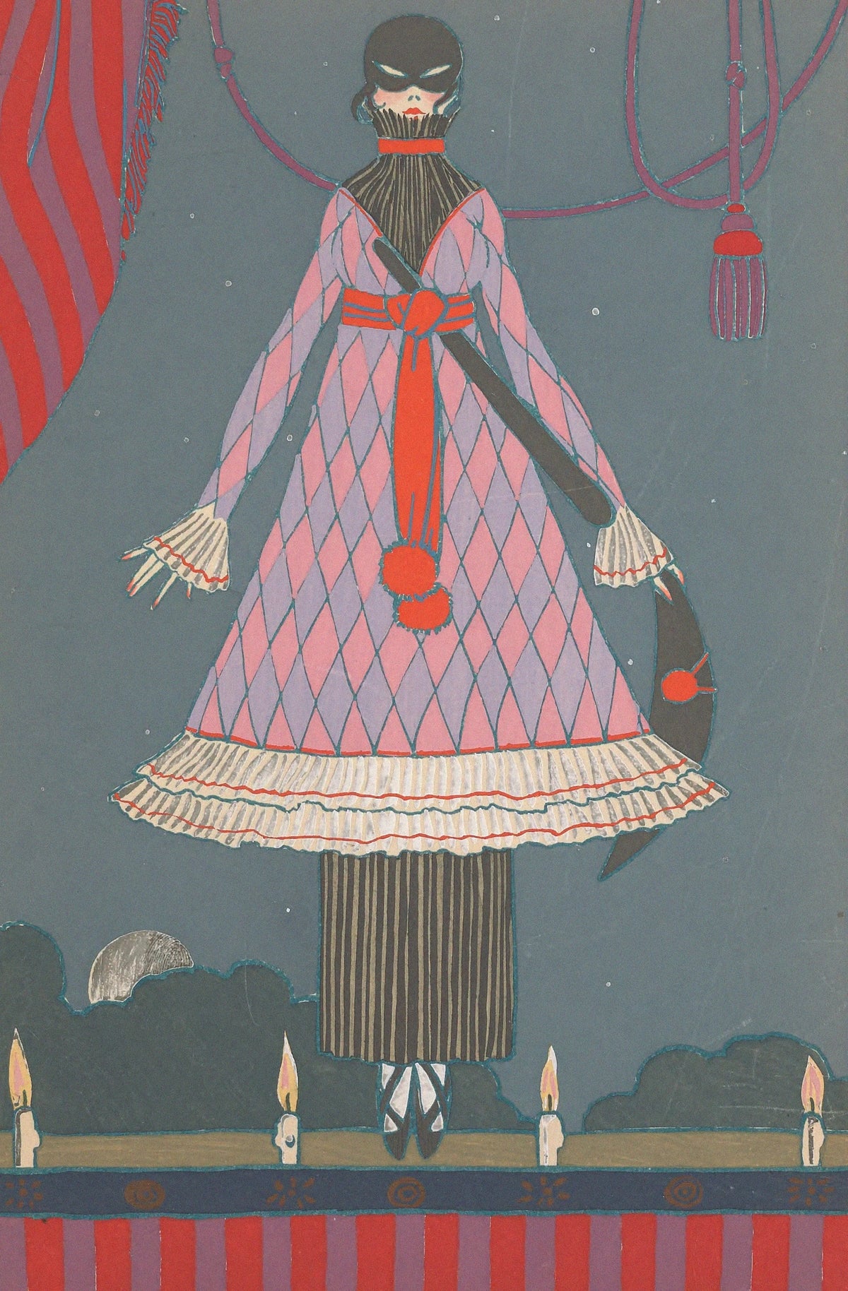 Georges Lepape - Travesti (1912)