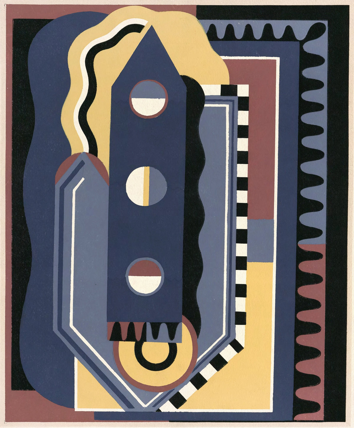 Georges Valmier - Collection decors et couleurs Pl.04 (1930)