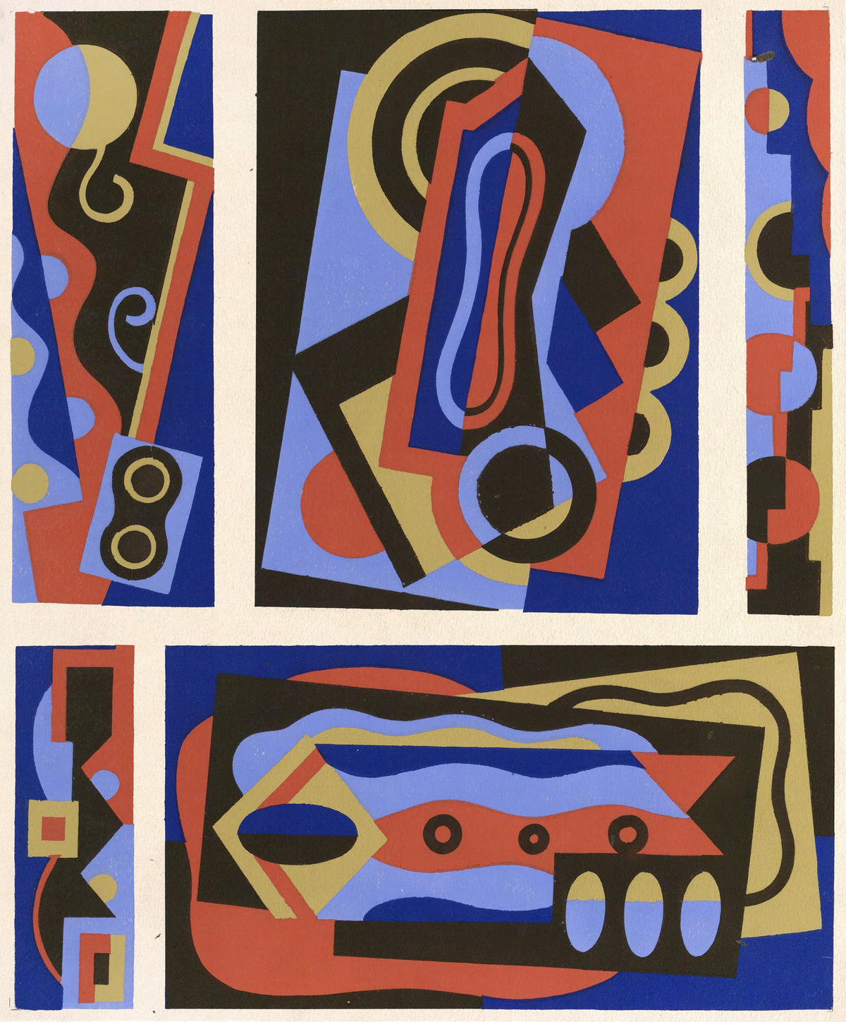 Georges Valmier - Collection decors et couleurs Pl.10 (1930)