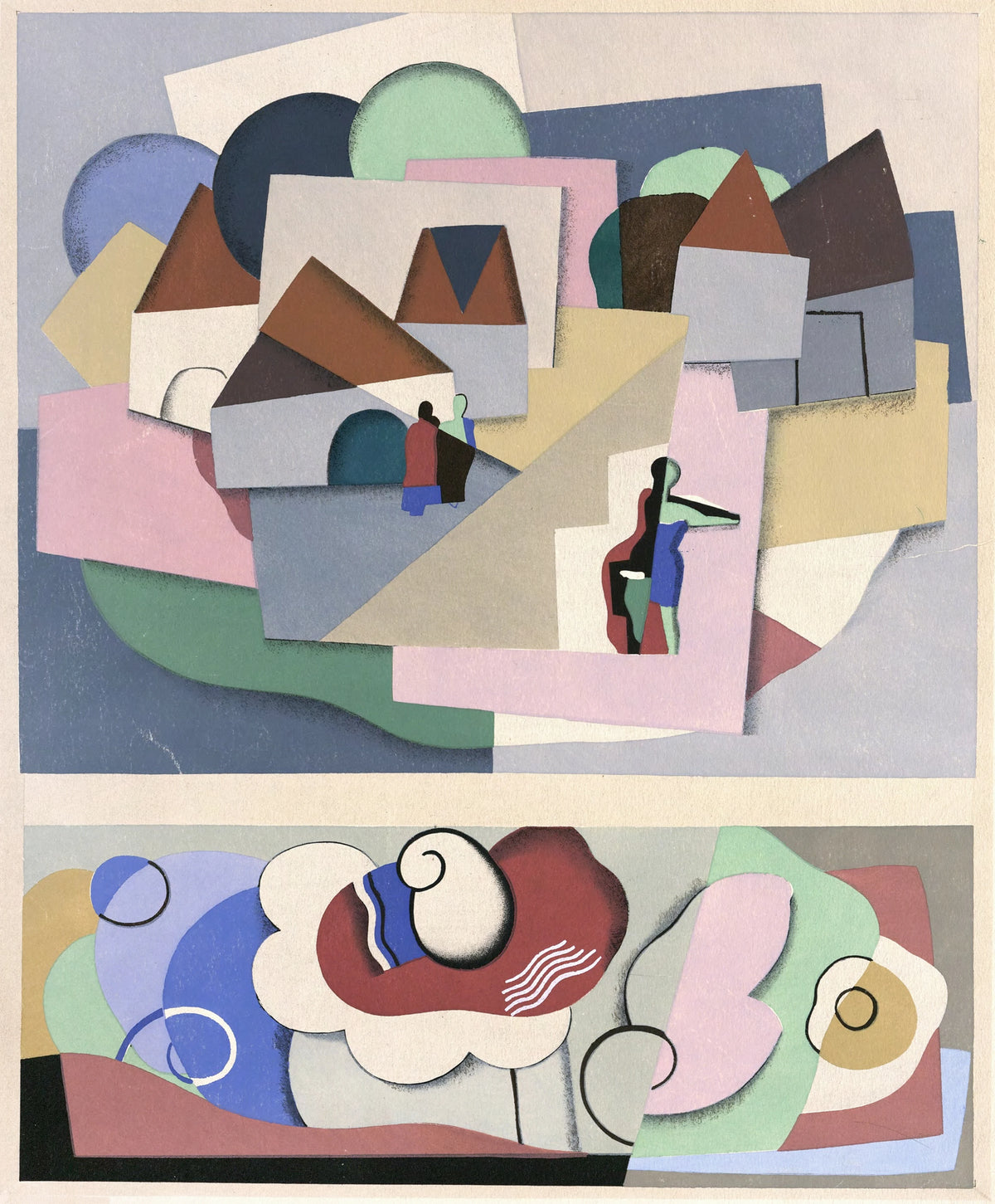 Georges Valmier - Collection decors et couleurs Pl.11 (1930)