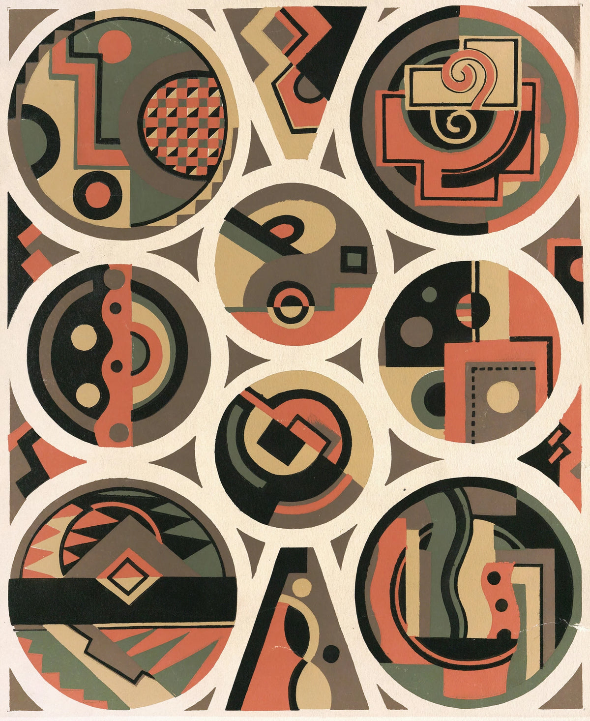 Georges Valmier - Collection decors et couleurs Pl.12 (1930)
