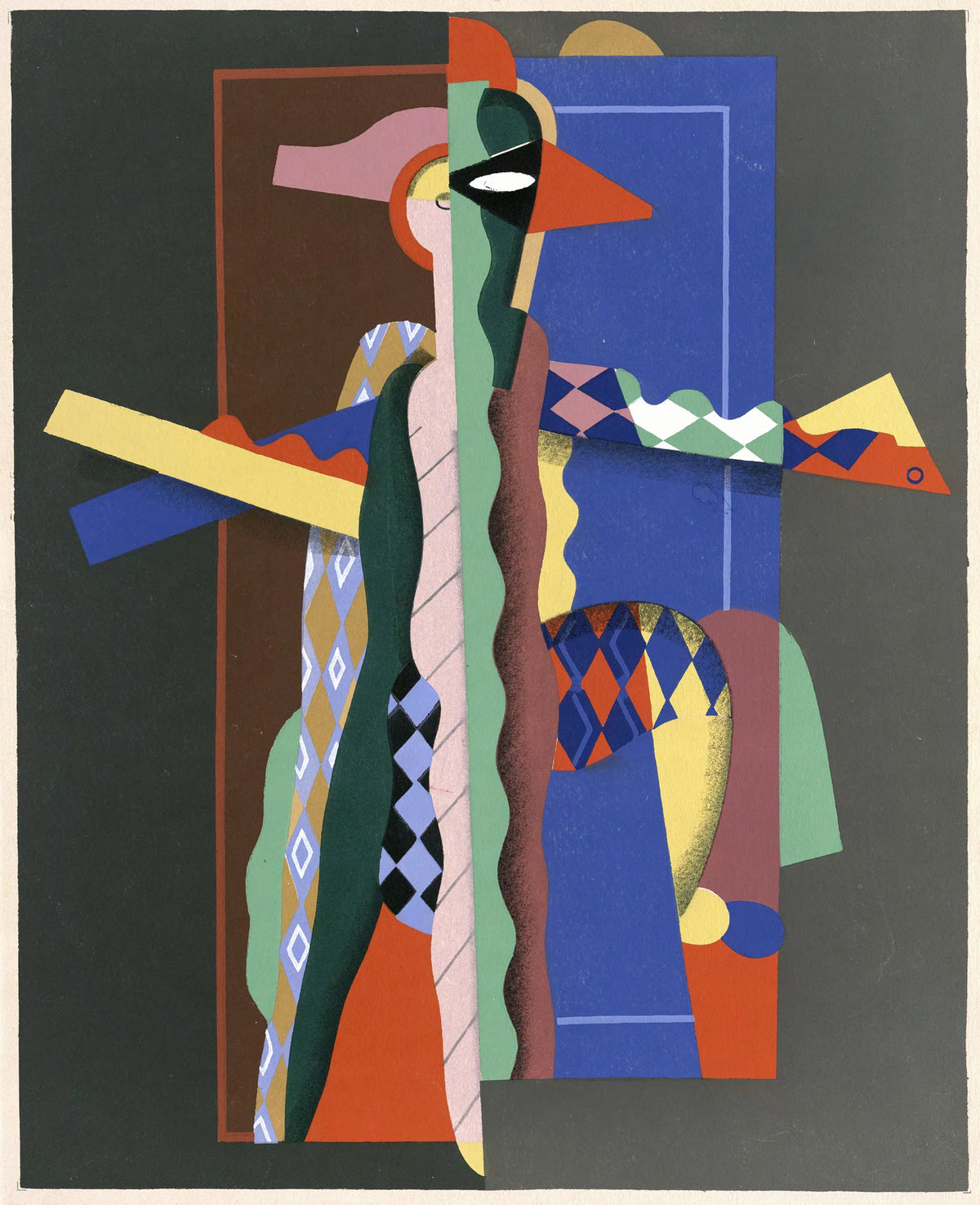 Georges Valmier - Collection decors et couleurs Pl.13 (1930)