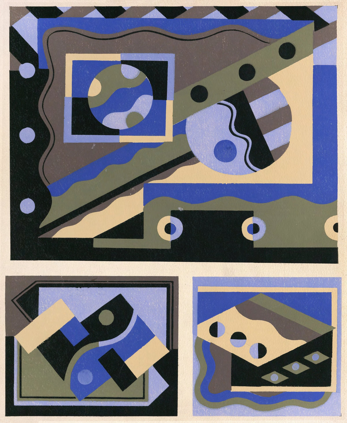 Georges Valmier - Collection decors et couleurs Pl.15 (1930)