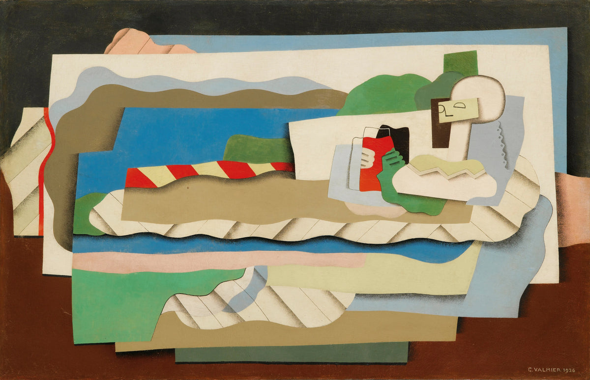 Georges Valmier - Fillette Allongée (1926)