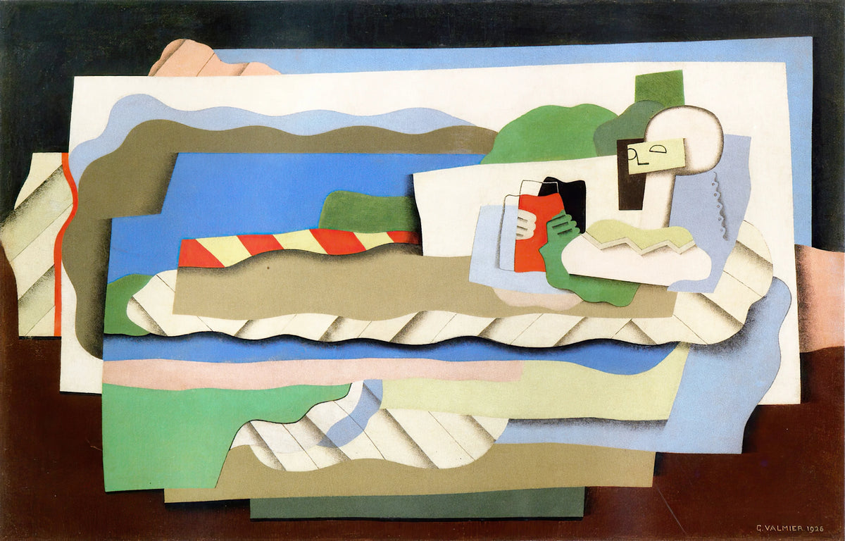 Georges Valmier - Reclining girl (1926)