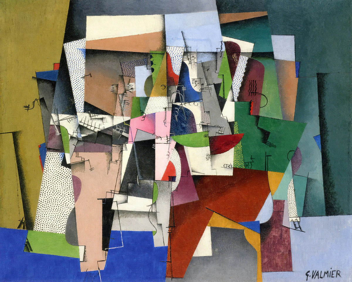 Georges Valmier - The piano (1920)