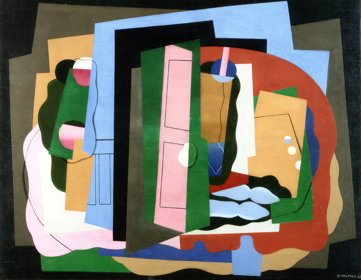 Georges Valmier - The pink door (1927)