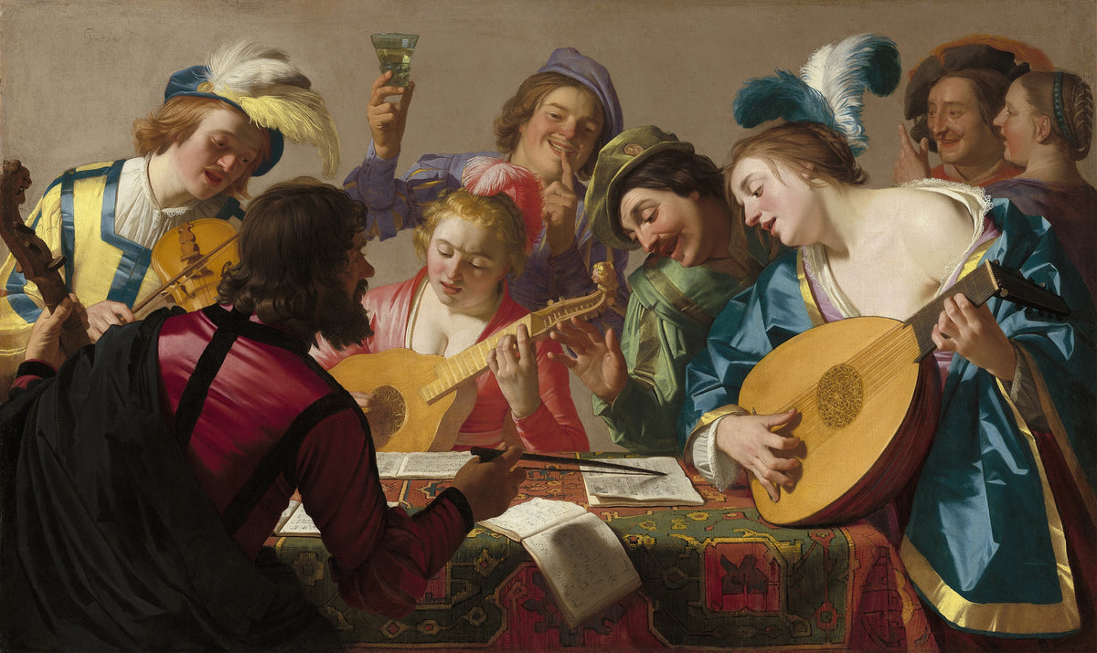 Gerard van Honthorst - The Concert (1623)