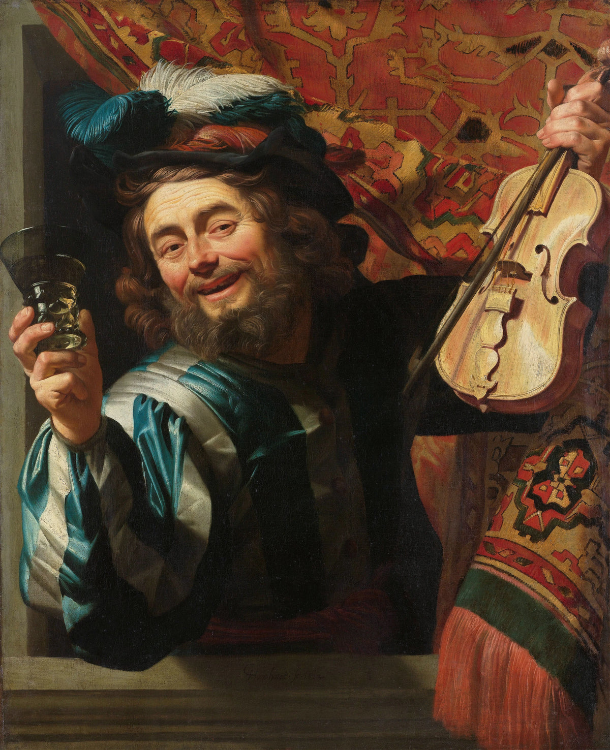 Gerard van Honthorst - The Merry Fiddler (1623)