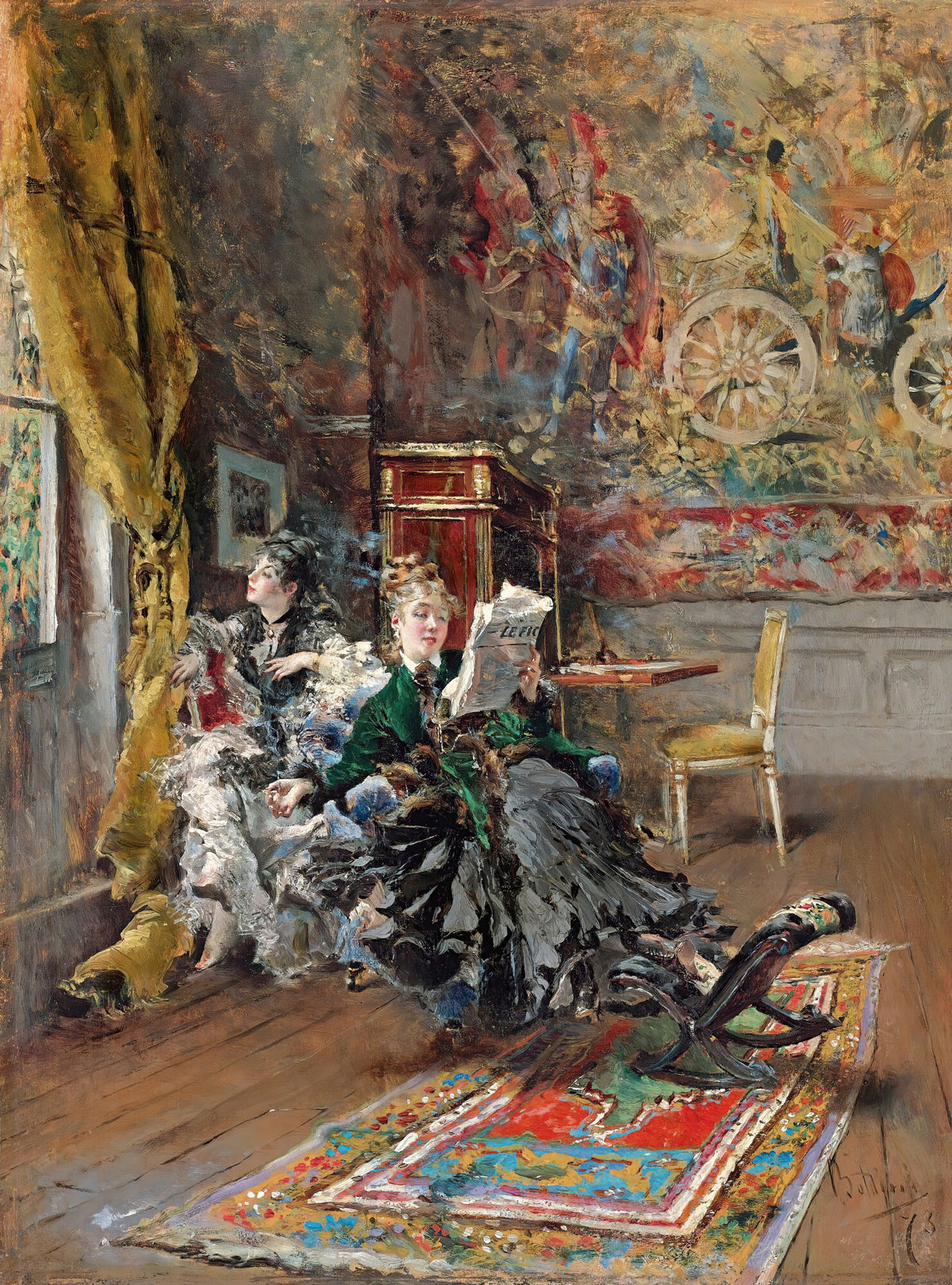 Giovanni Boldini - Les Parisiennes (1873)
