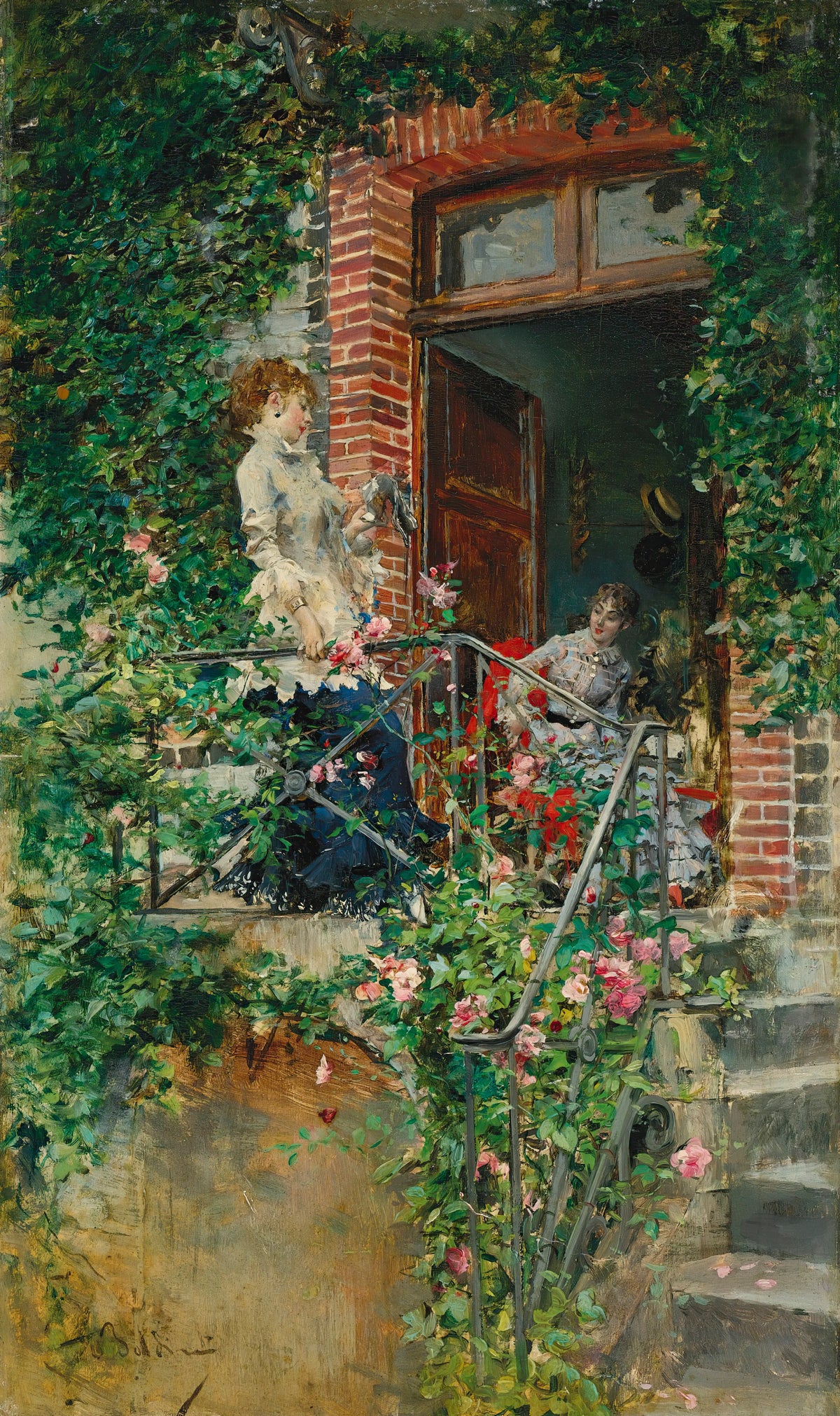 Giovanni Boldini - On the terrace