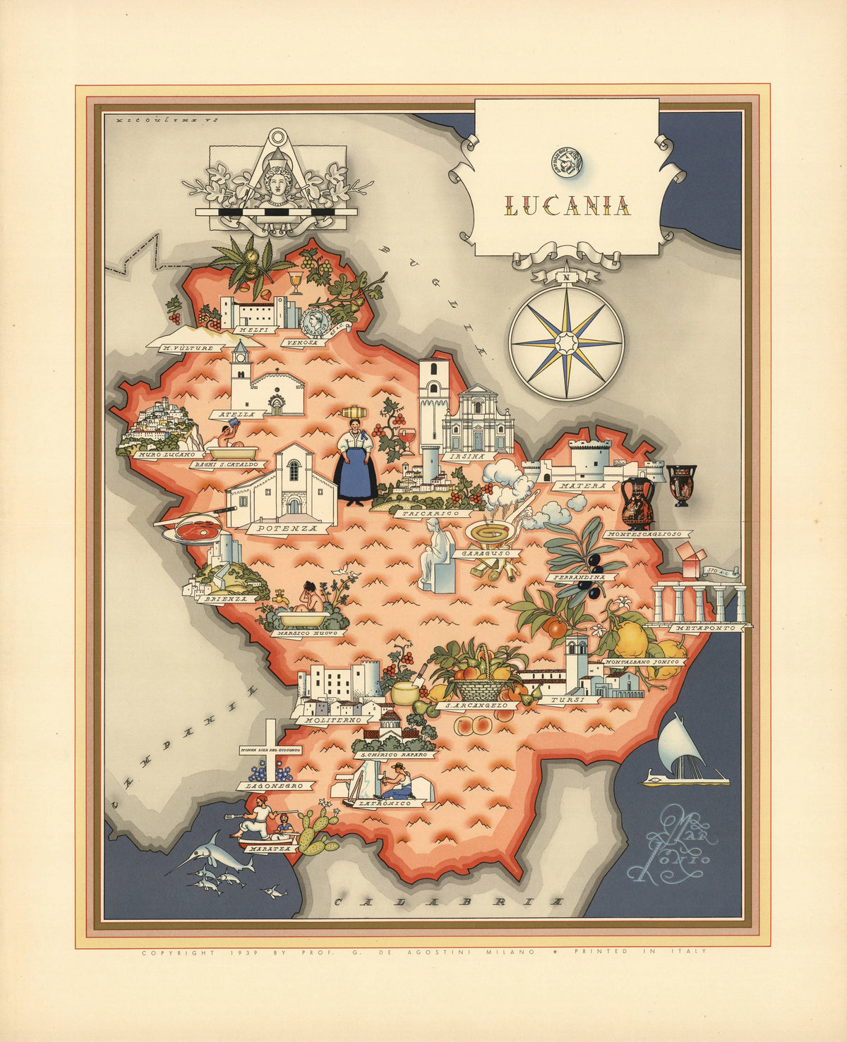 Giovanni De Agostini - Lucania (1941)