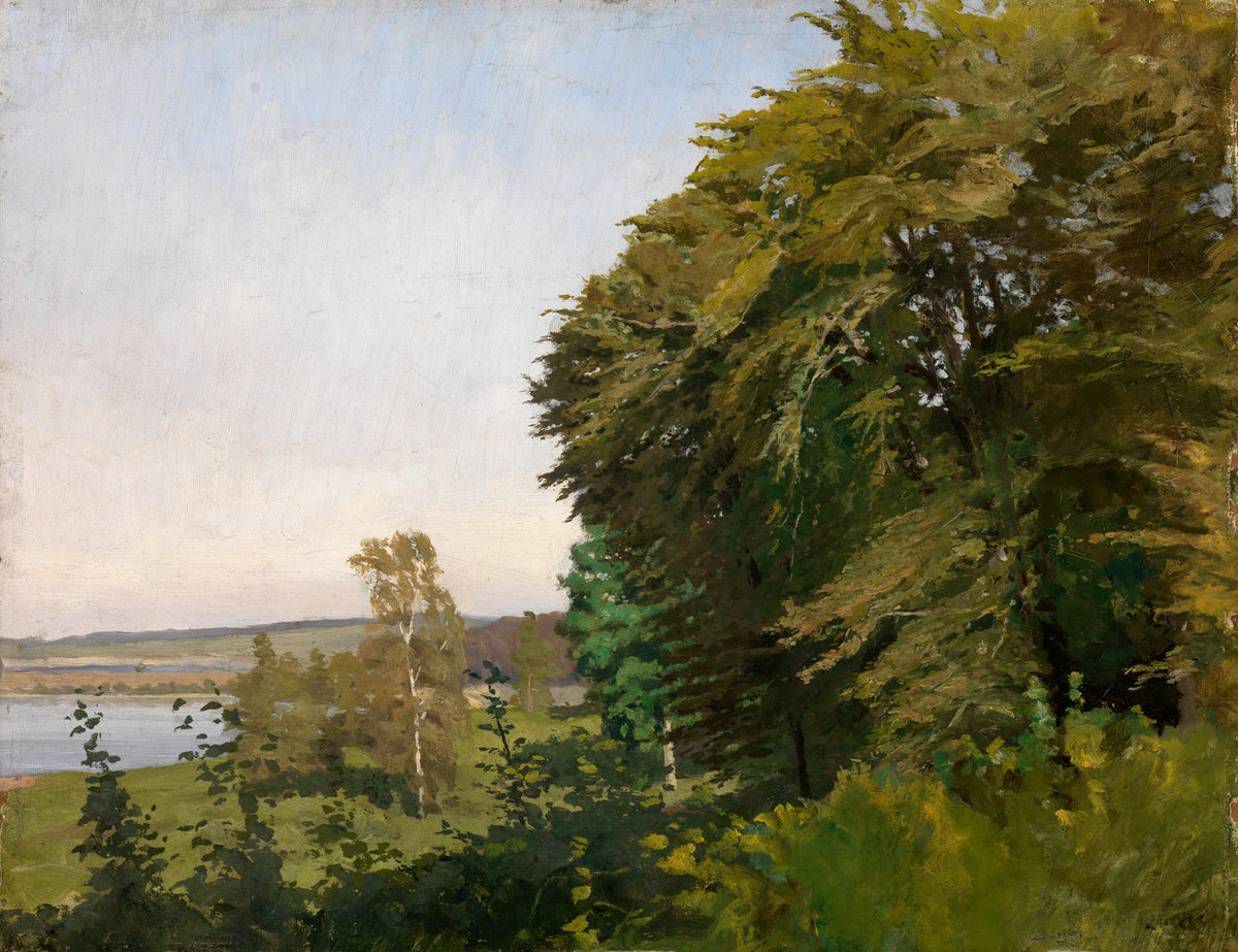 Gustav Kampmann - Landschaft aus Schleswig-Holstein (1882)