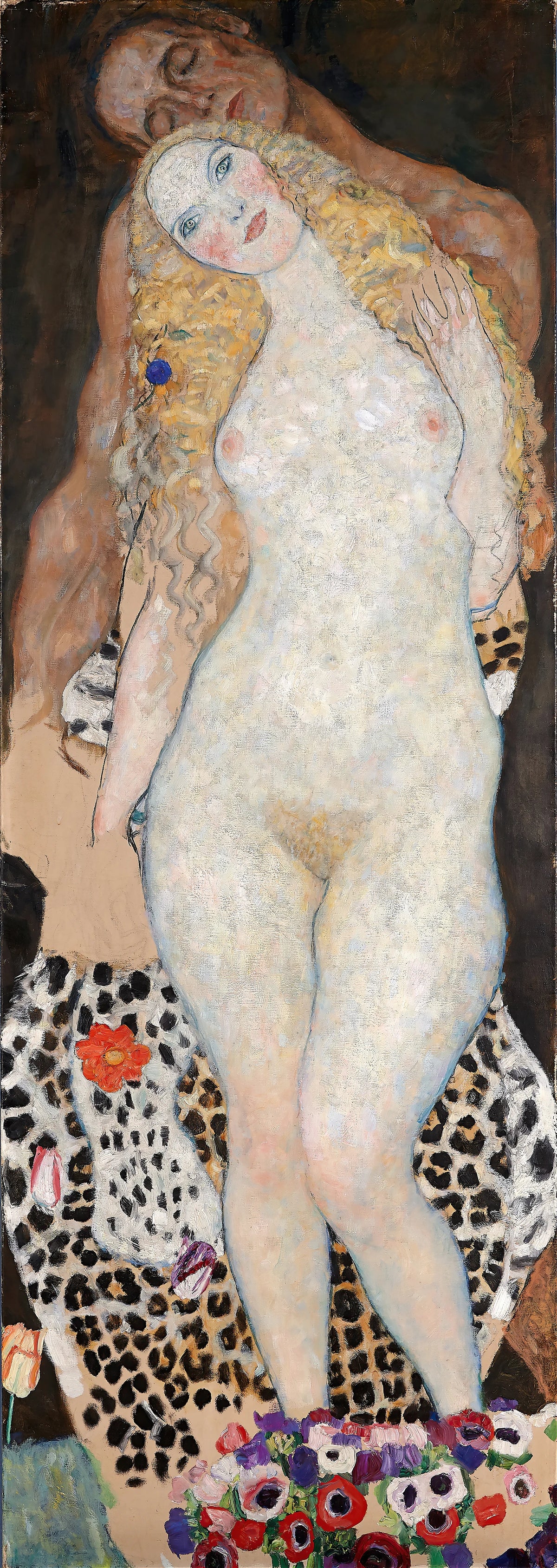 Gustav Klimt - Adam And Eve (1916)