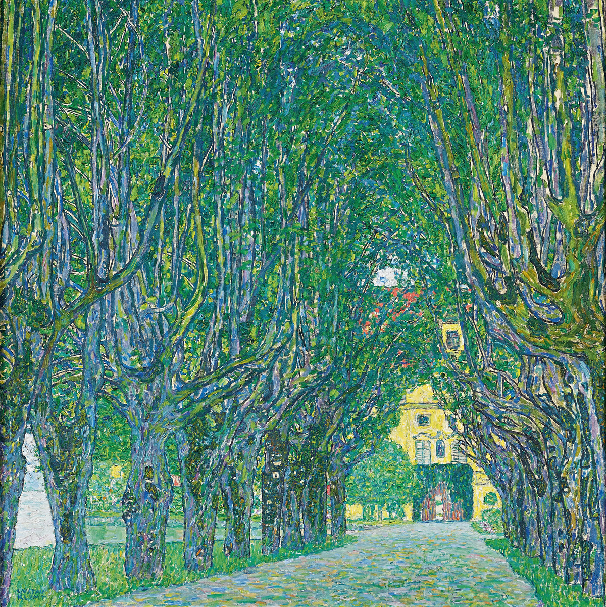 Gustav Klimt - Avenue to the Kammer Castle (1912)