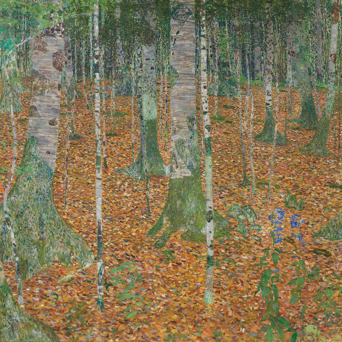 Gustav Klimt - Birch Forest (1903)