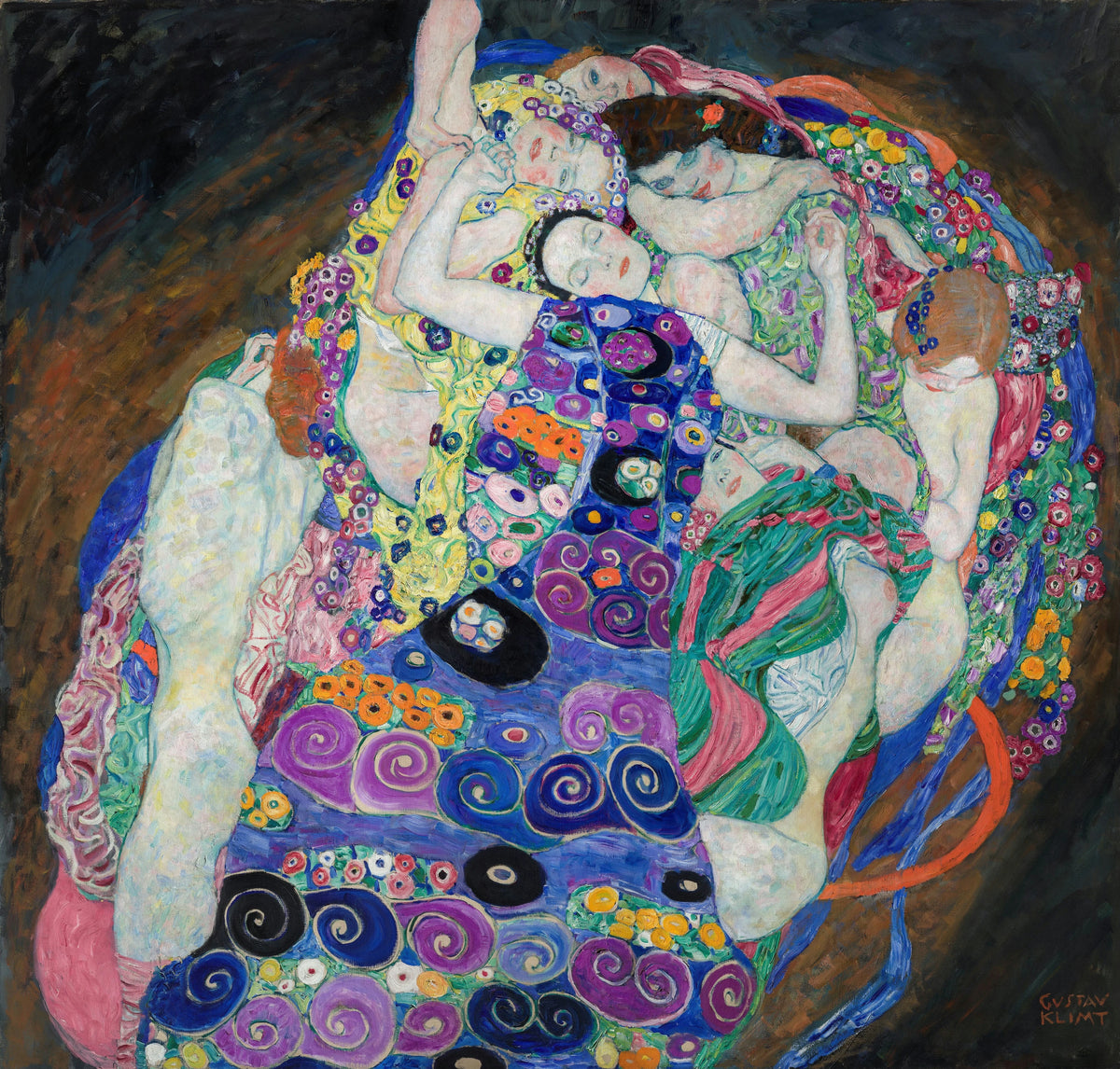 Gustav Klimt - The Maiden (1913)