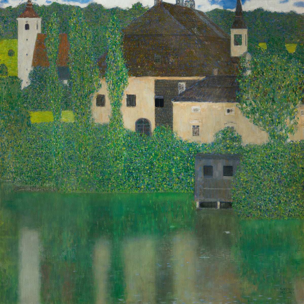 Gustav Klimt - Water Castle (1908-1909)