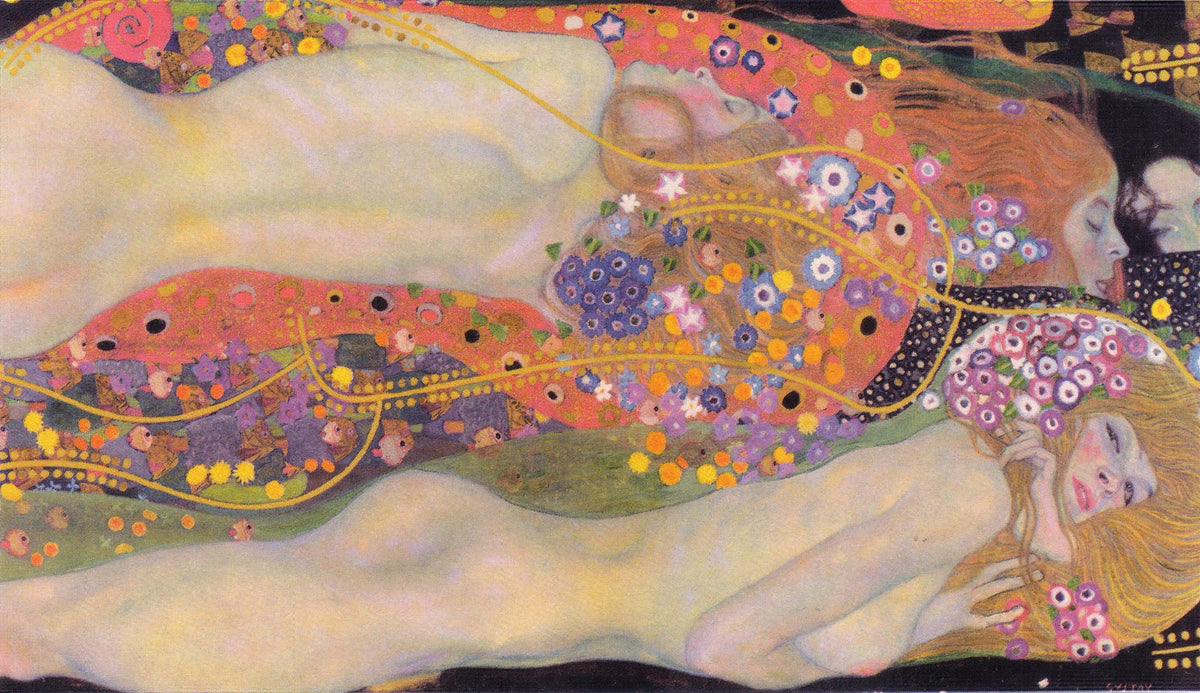 Gustav Klimt - Water Serpents II (1907)