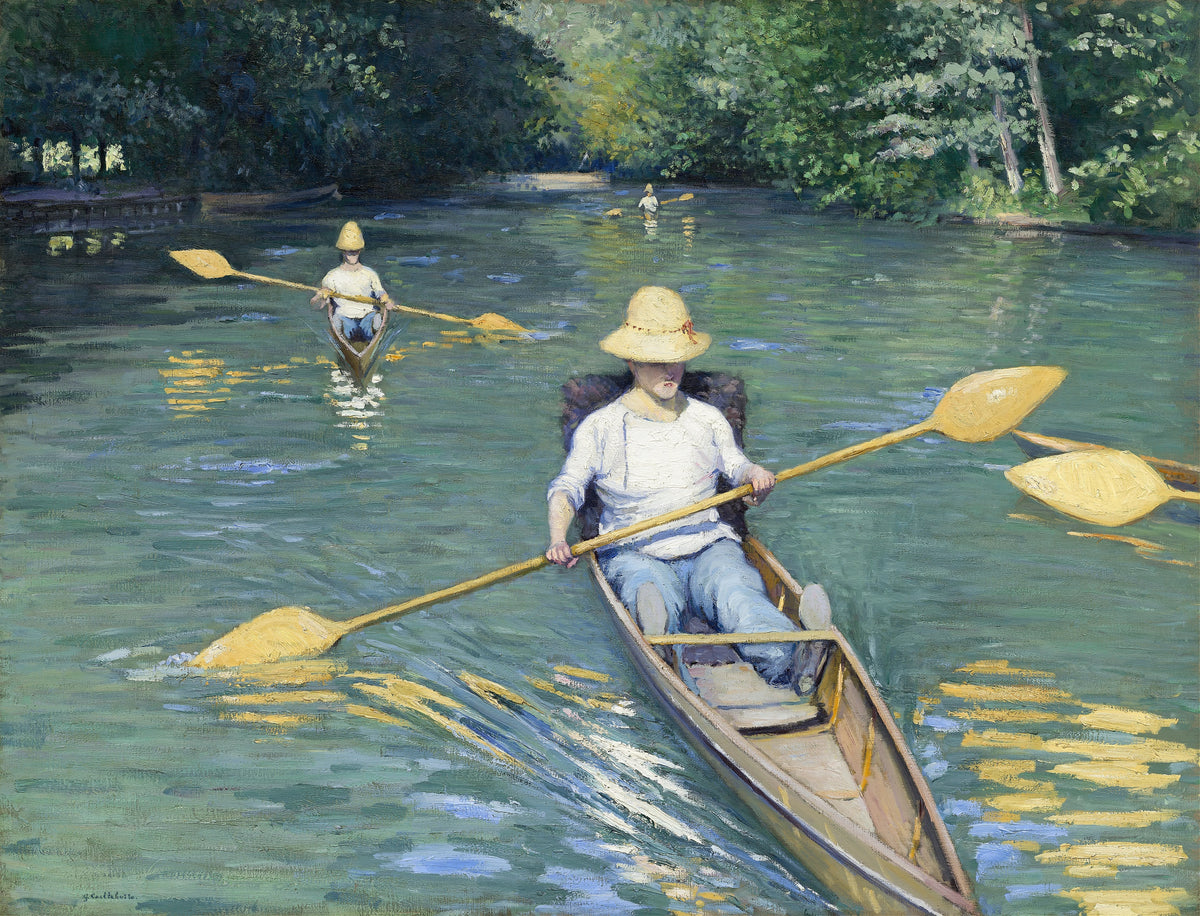 Gustave Caillebotte - Skiffs (1877)