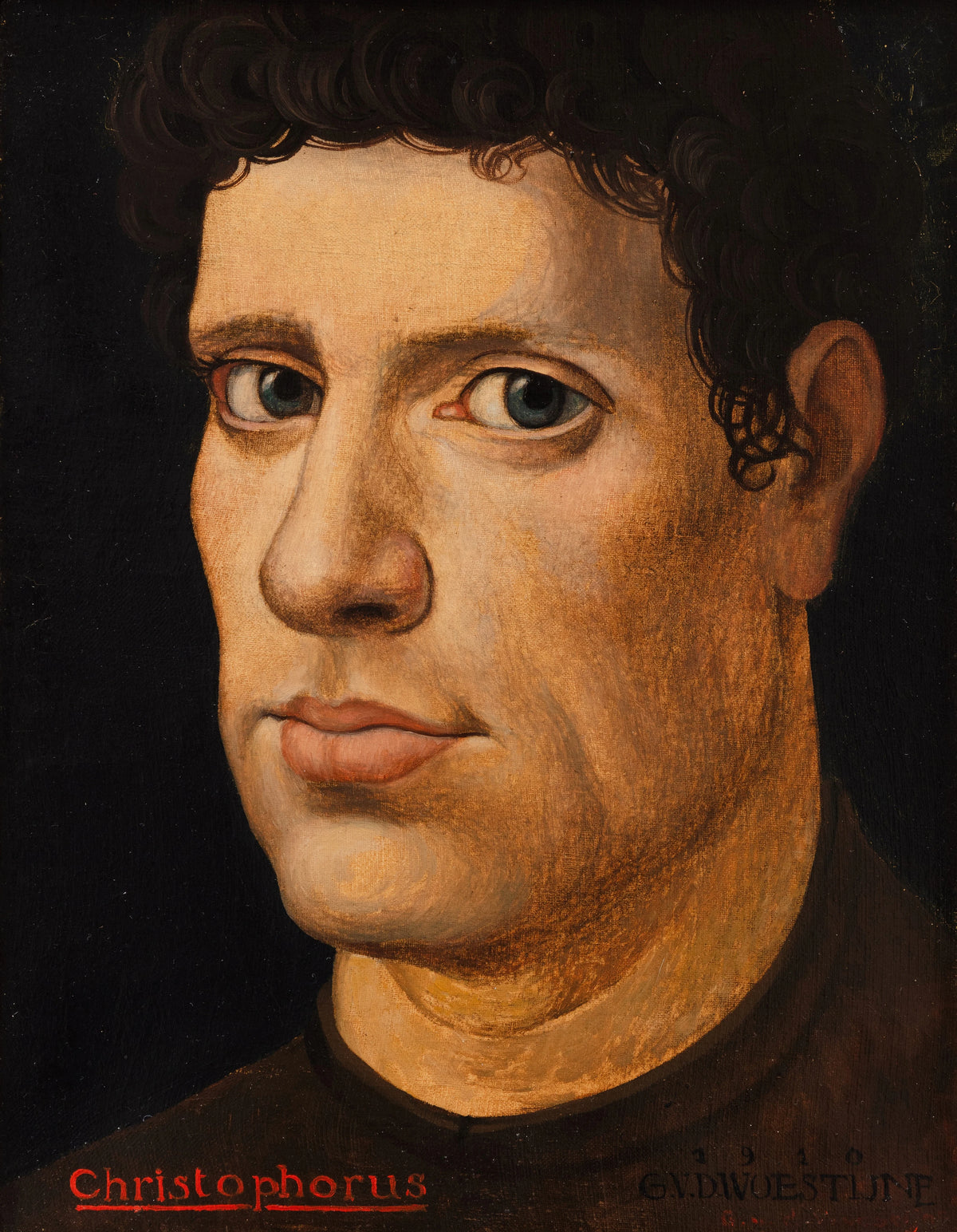 Gustave van de Woestijne - Christophorus - still searching (1910)