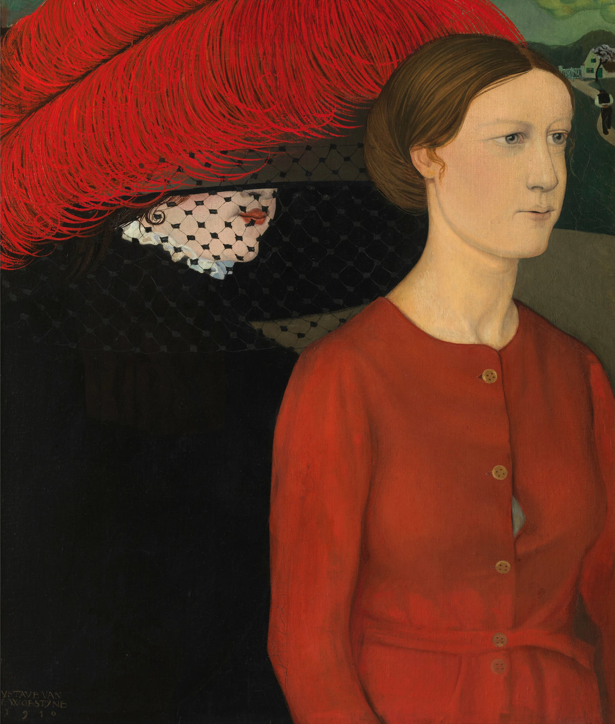 Gustave van de Woestijne - Two Springs (1910)