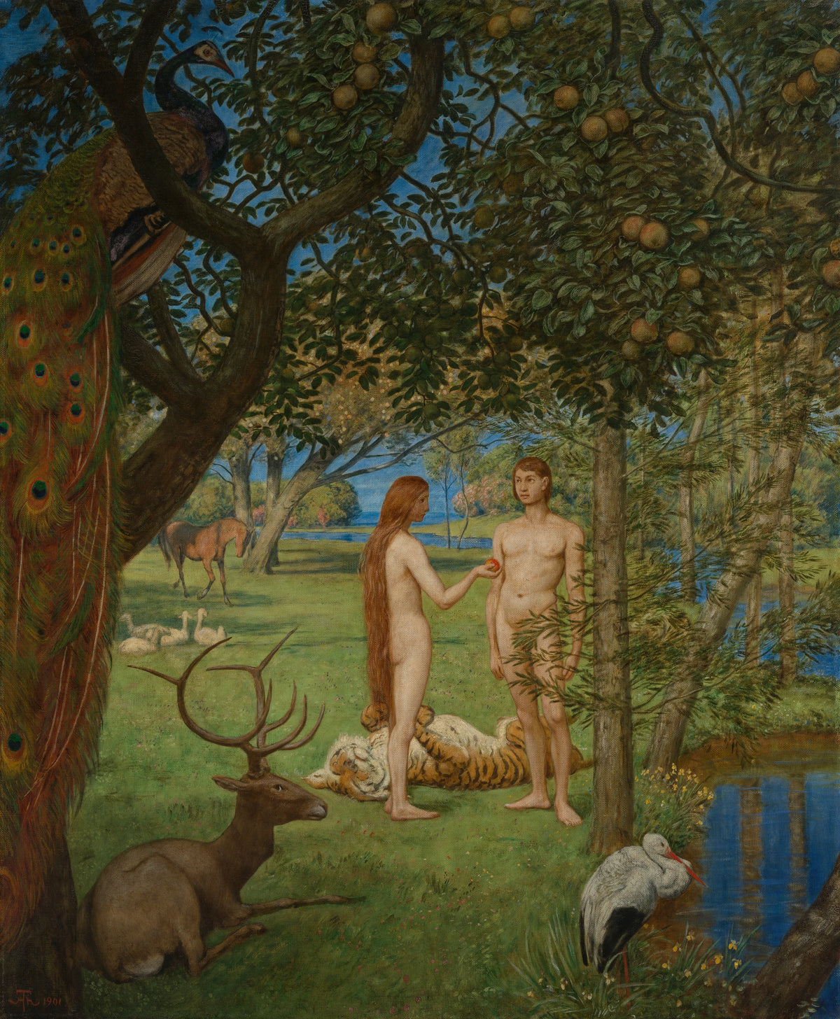Hans Thoma - Das Paradies (1901)