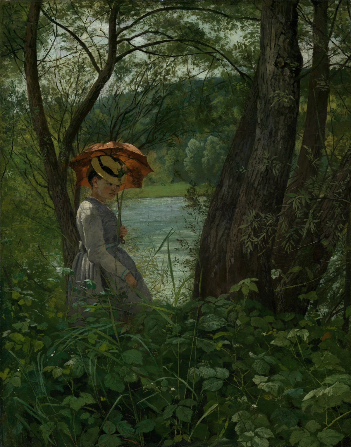 Hans Thoma - Im Sonnenschein (1867)