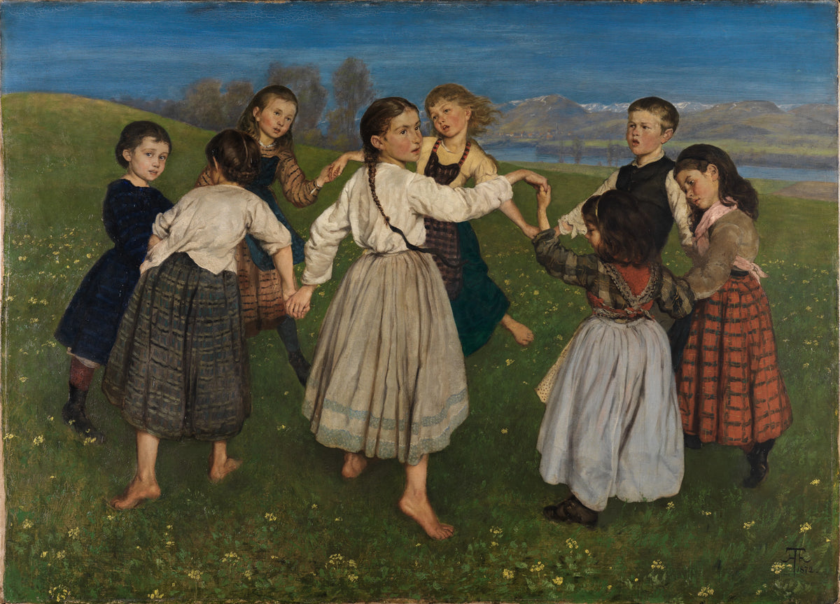 Hans Thoma - Kinderreigen (1872)