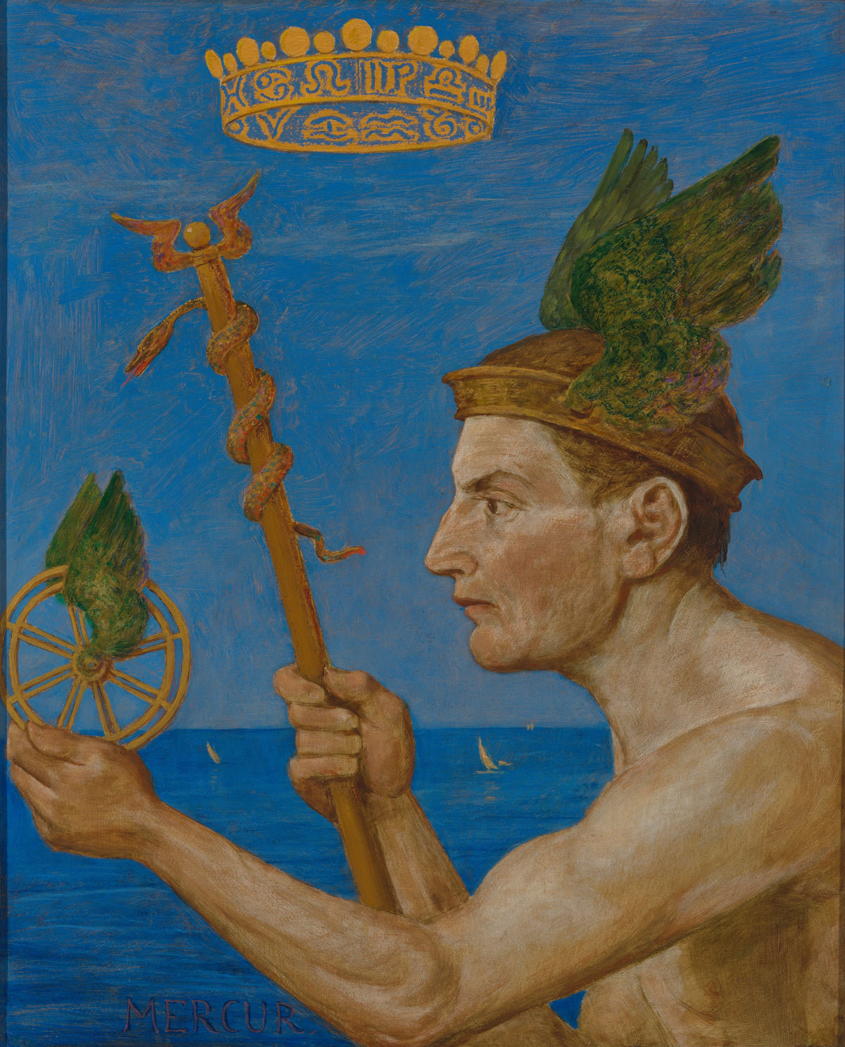 Hans Thoma - Merkur (1906)