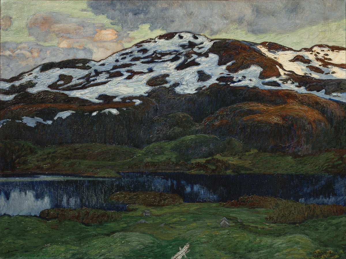 Helmer Osslund - A Summer Evening by Kallsjön