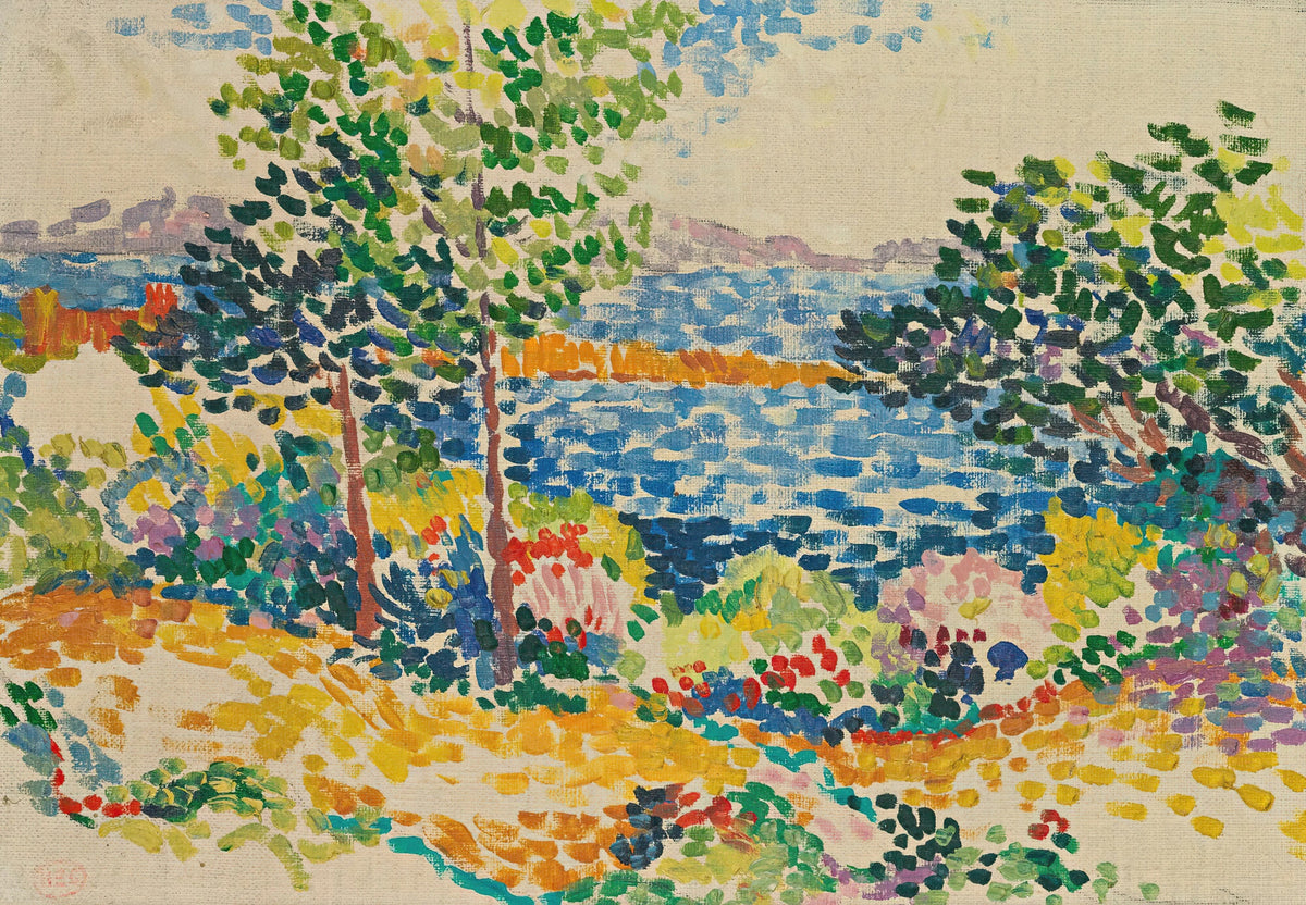 Henri-Edmond Cross - Bord De Mer En Méditerranée