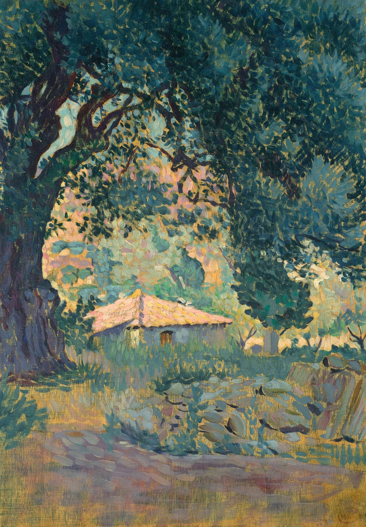 Henri-Edmond Cross - Etude pour 'Les Chèvres'