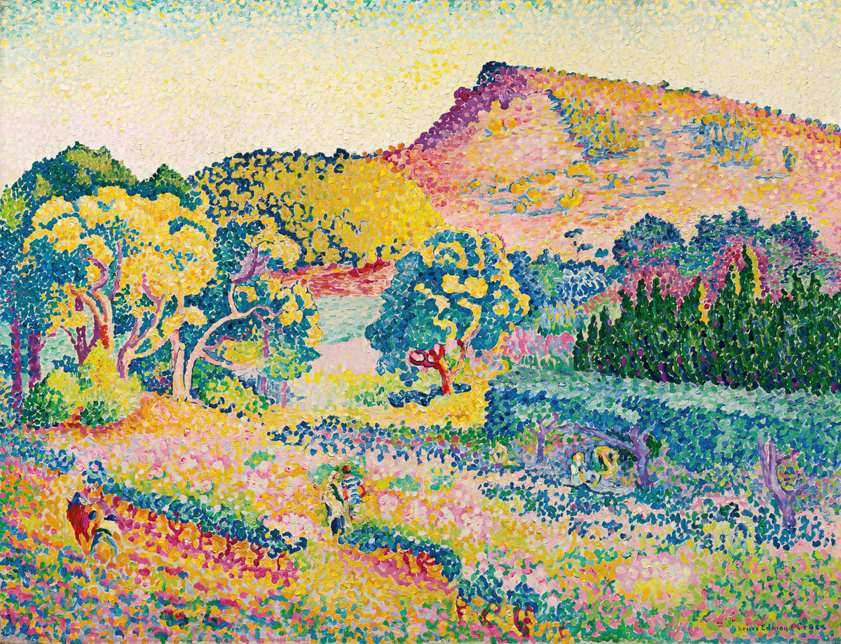 Henri-Edmond Cross - Paysage Avec Le Cap Nègre (1906)