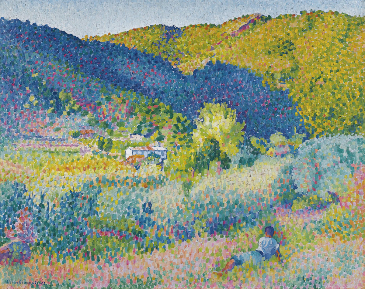 Henri-Edmond Cross - Paysage De La Chaine Des Maures (1904)
