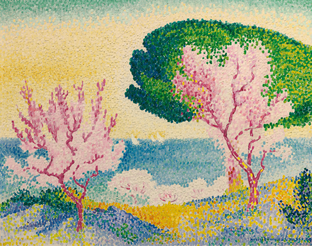 Henri-Edmond Cross - Printemps Rose (1908)