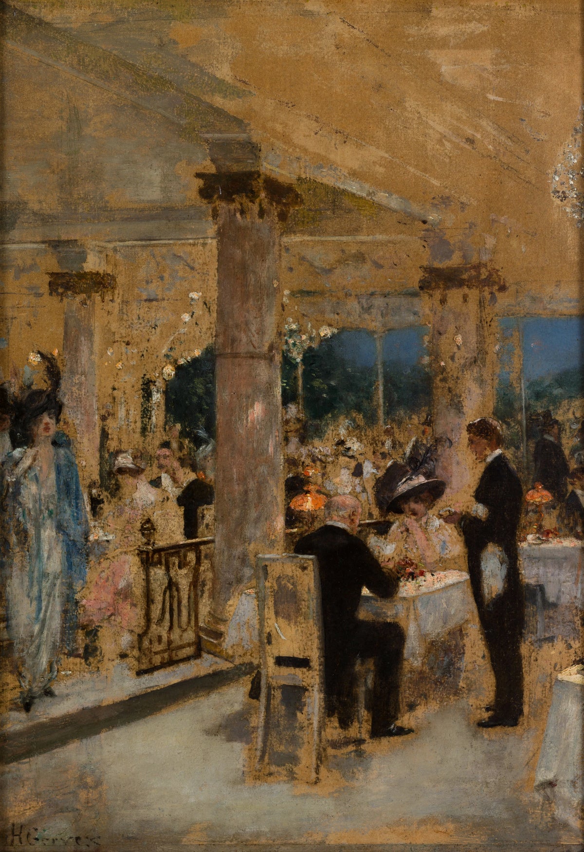 Henri Gervex - Armenonville, le soir du Grand-Prix (1905)