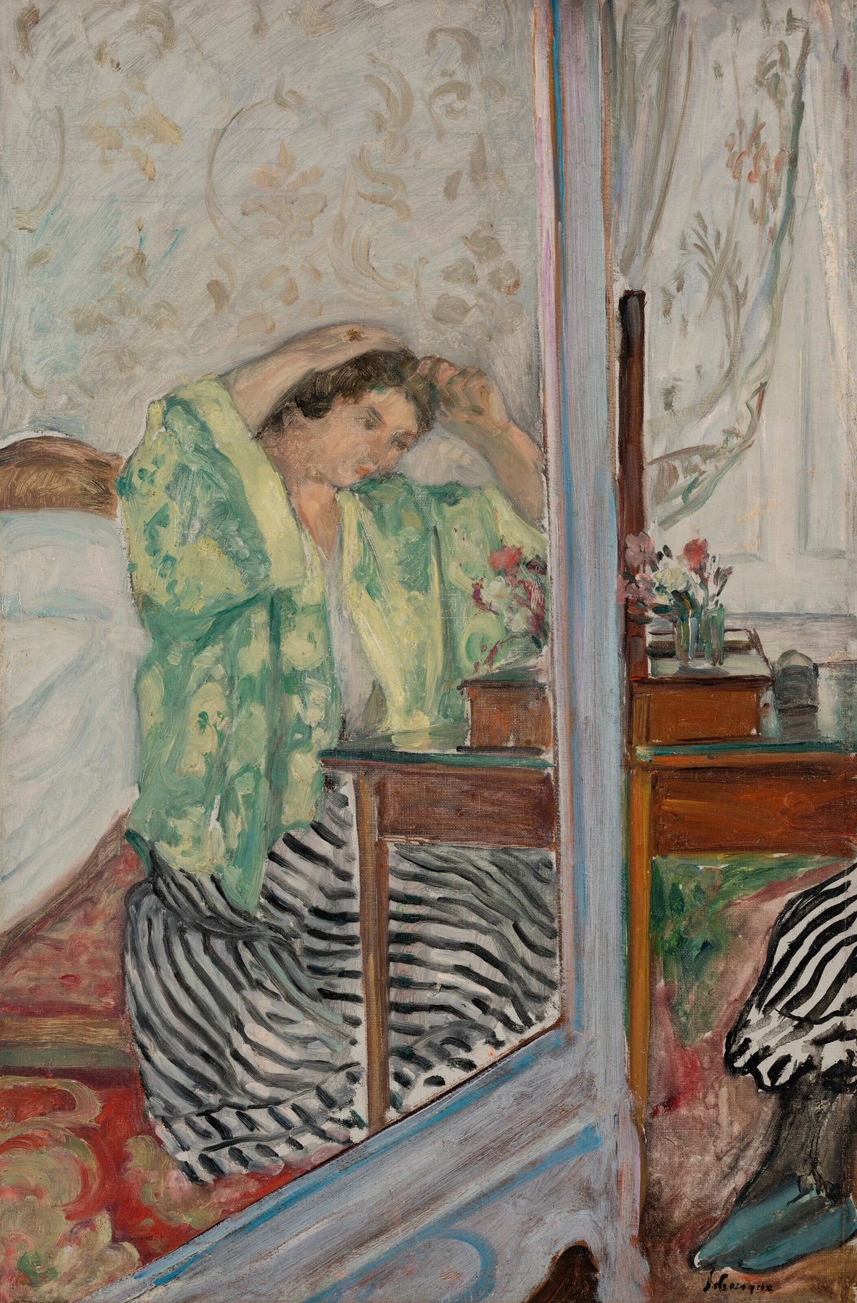 Henri Lebasque - Femme à sa toilette (1922-1923)