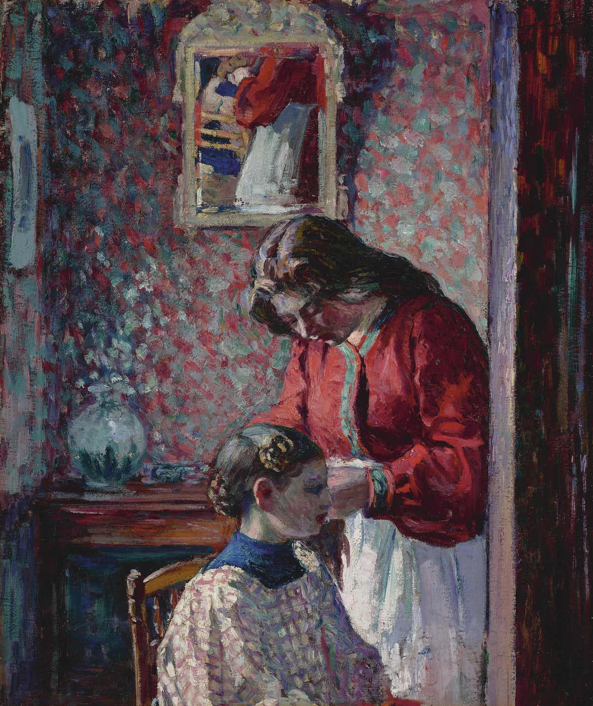 Henri Lebasque - Le Coiffure (circa 1900-05)