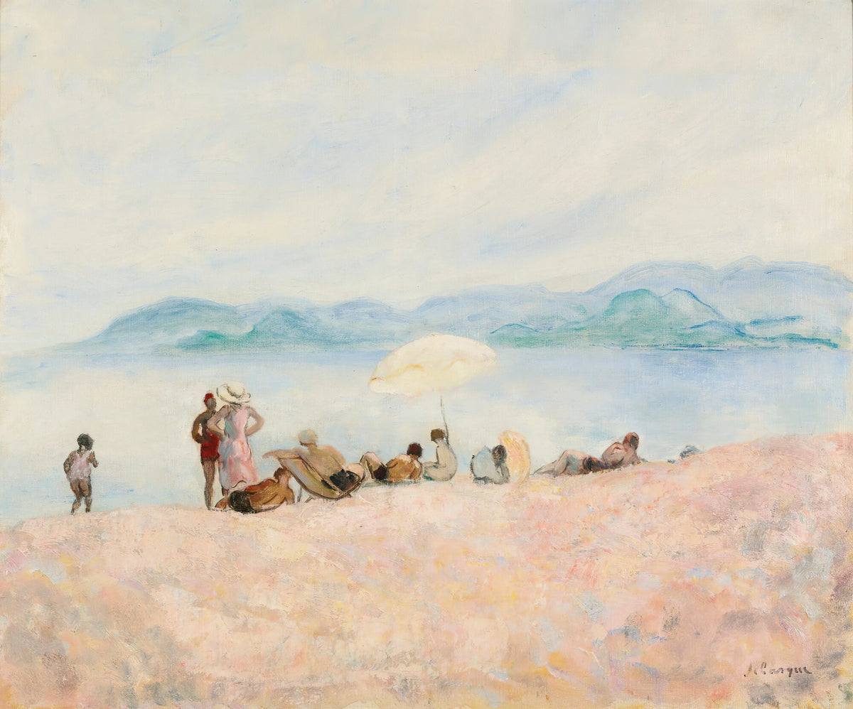 Henri Lebasque - Sur La Plage