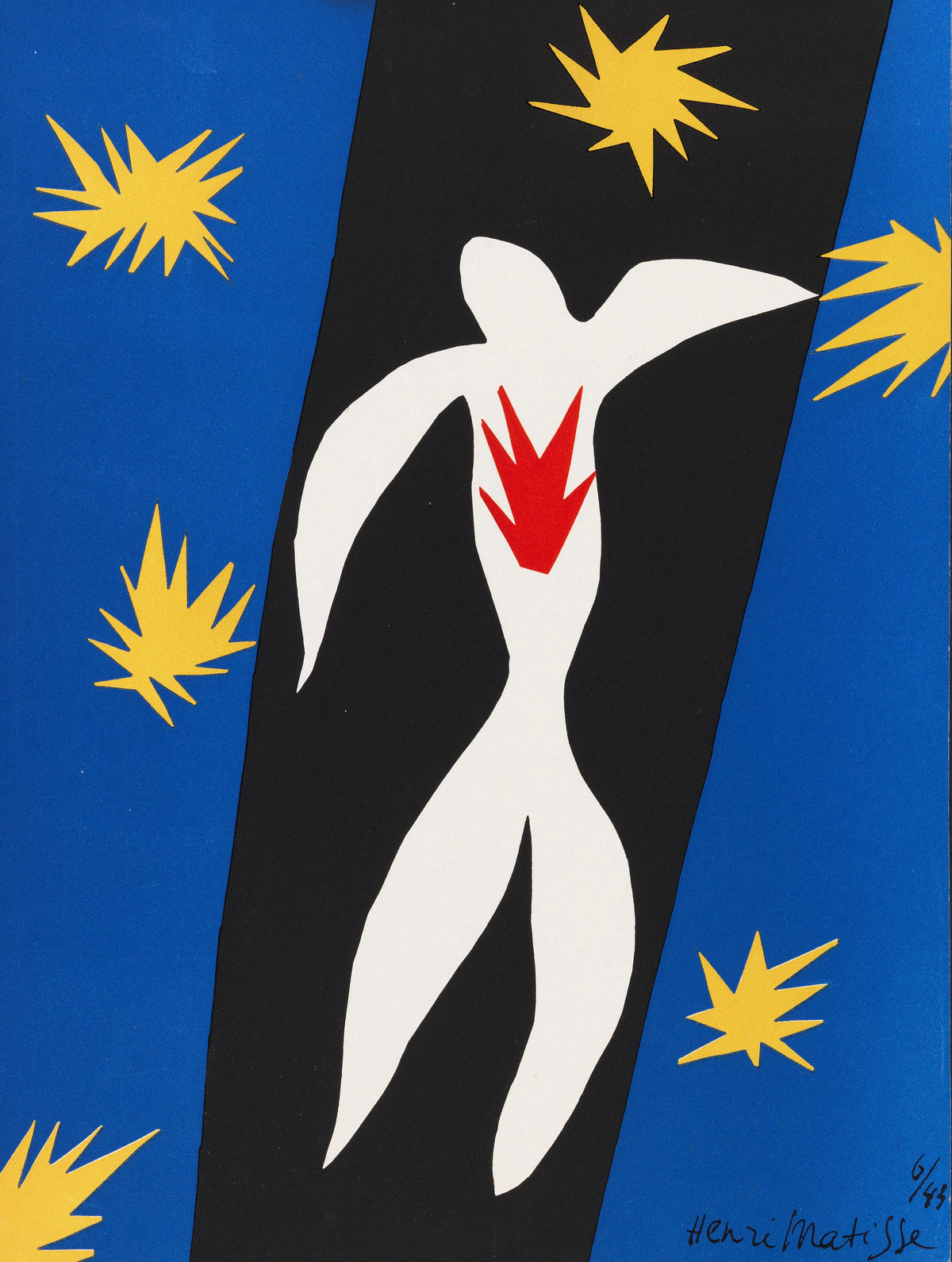Henri Matisse - La Chute d´Icare (1943)