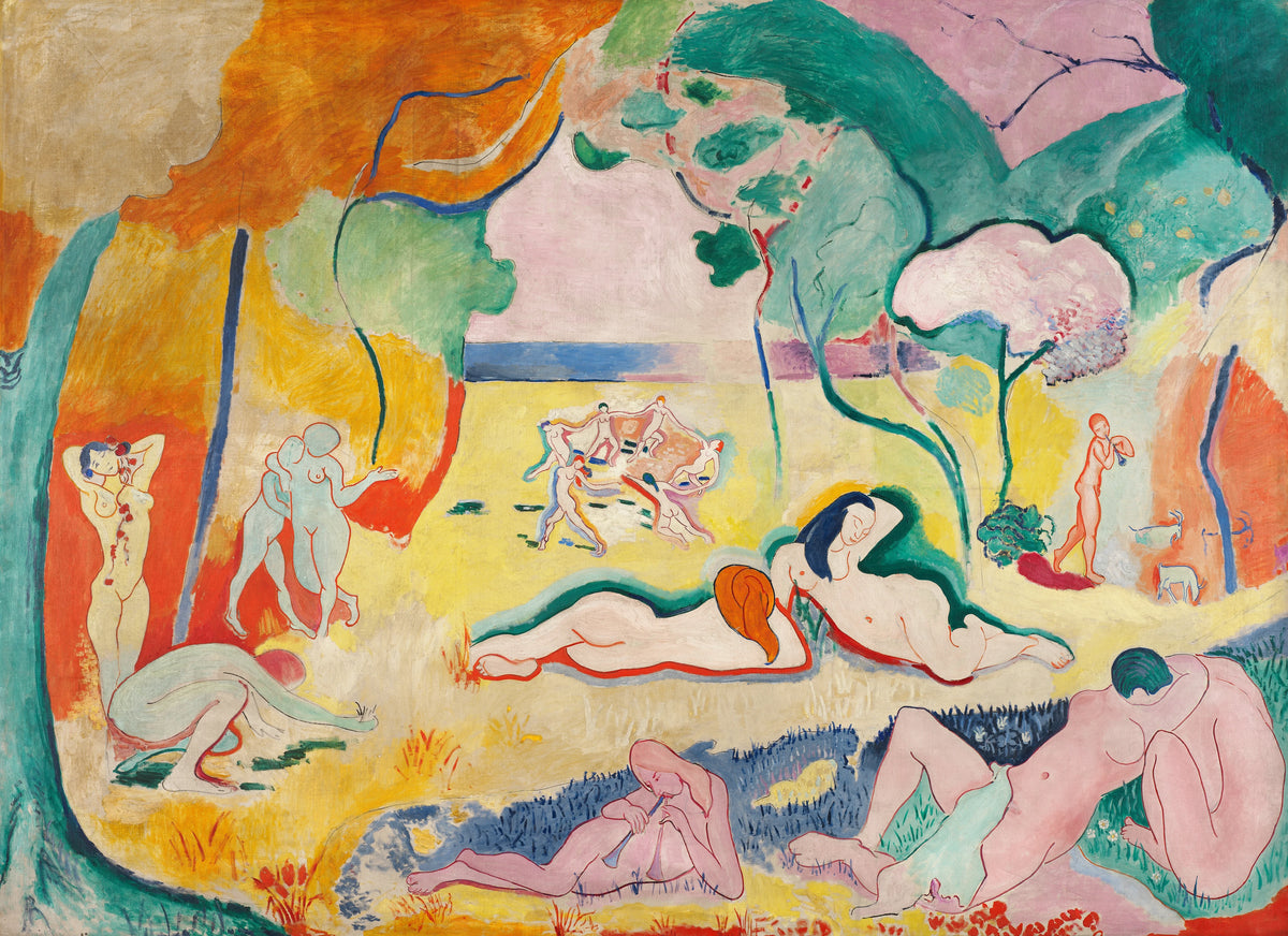 Henri Matisse - Le Bonheur de vivre, also called The Joy of Life (1905-1906)