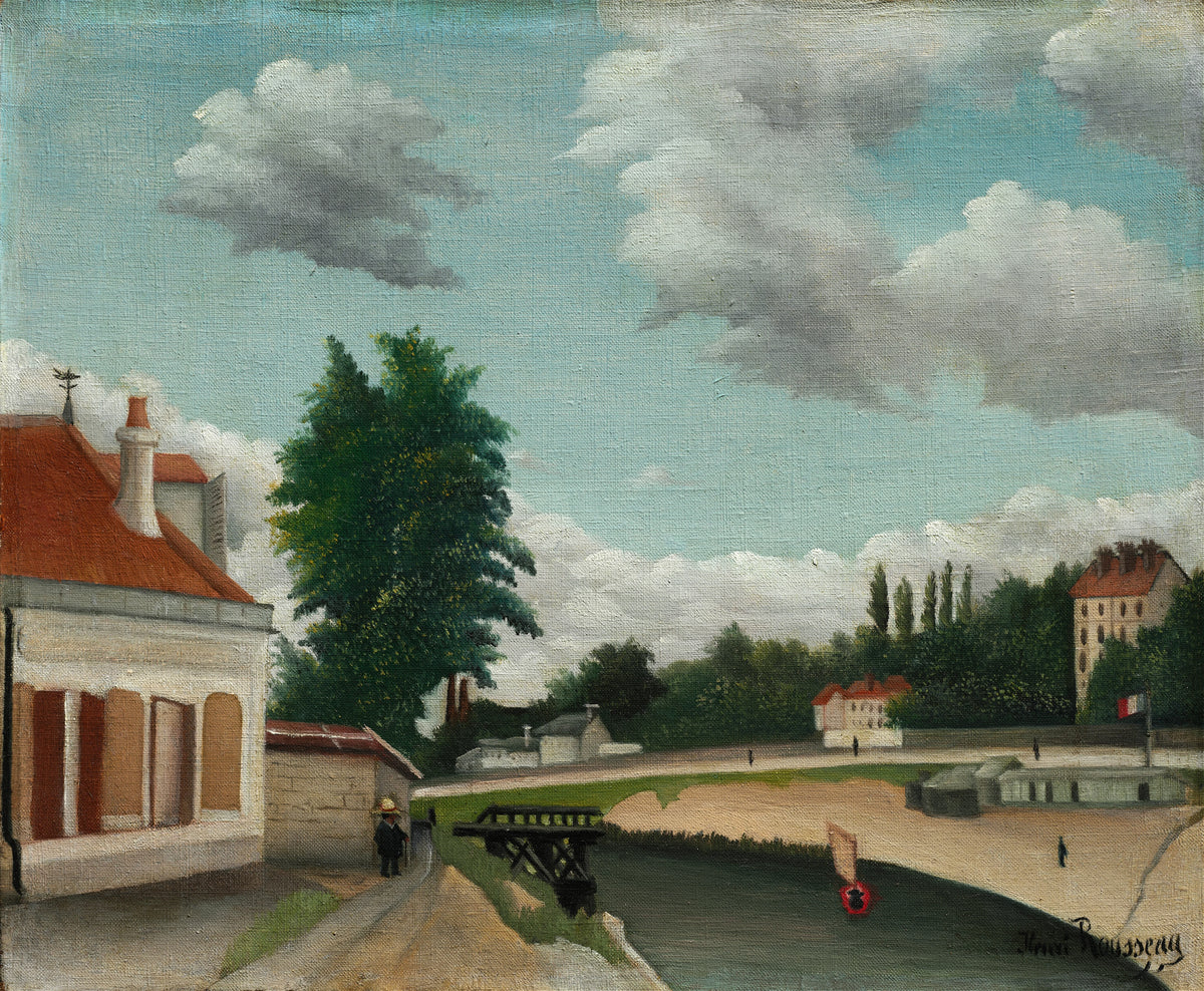 Henri Rousseau - Outskirts of Paris (circa 1897-1905)