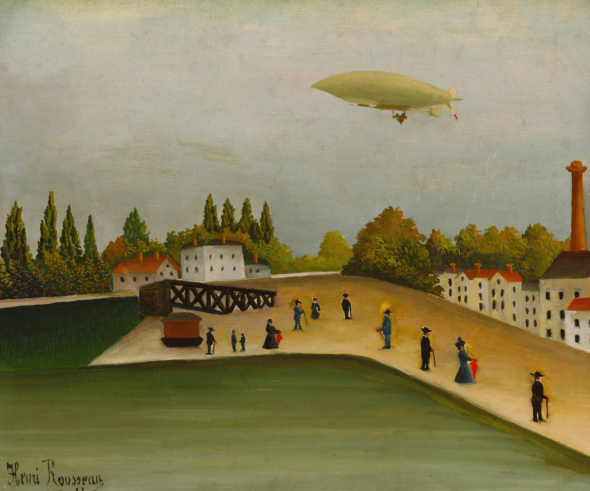 Henri Rousseau - Quai d'Ivry (circa 1907)