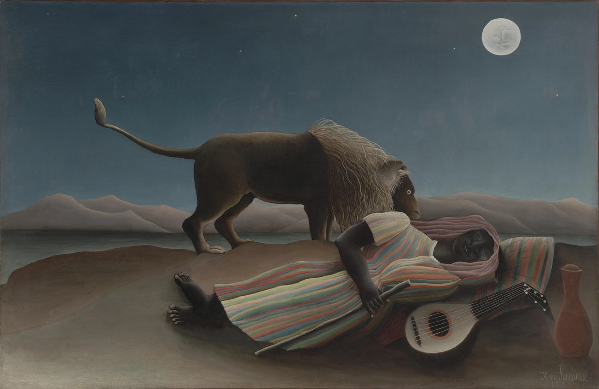Henri Rousseau - The Sleeping Gypsy (1897)