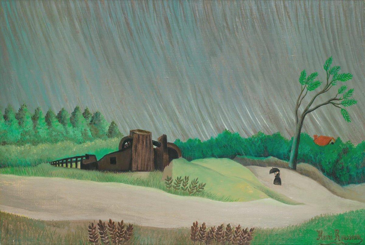 Henri Rousseau - Un Matin De Pluie (1896-97)
