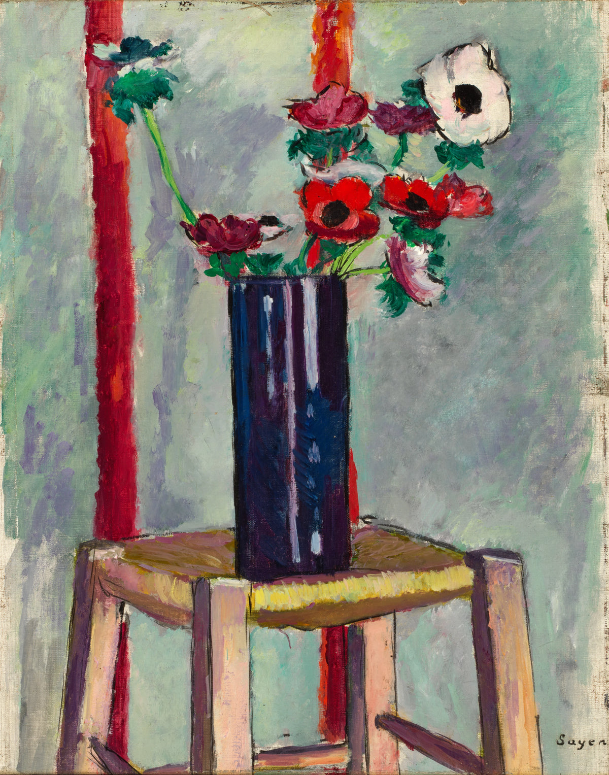 Henry Lyman Saÿen - Anemones (circa 1910-1912)