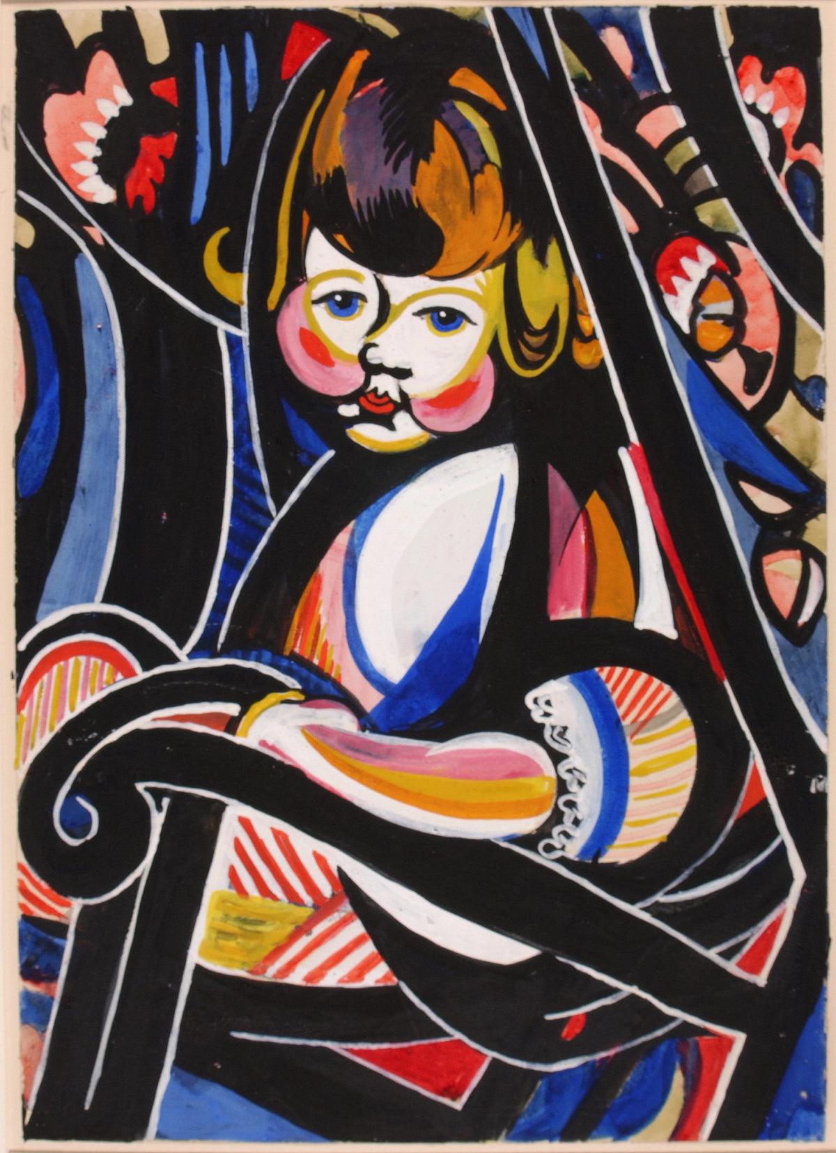 Henry Lyman Saÿen - Child in Rocker (circa 1916)